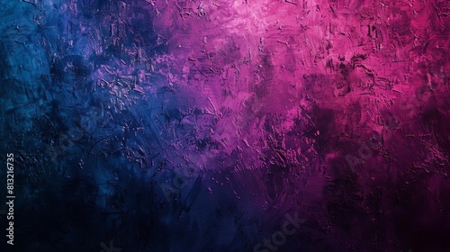 dramatic dark blue and magenta gradient background with grainy texture abstract cover design