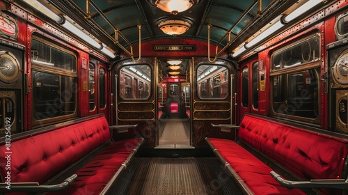 Imagine a restored vintage subway car from the 1920s, operational on a special line for historical tours
