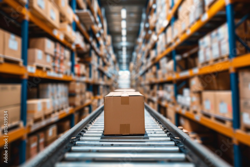 A disrupted supply chain causing product box shortages 