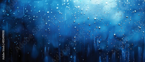 Background of colorful dots and lines depicting colorful raindrops.