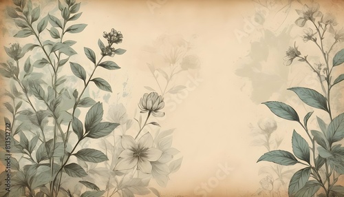 Illustrate a vintage inspired background with fade upscaled 6 1