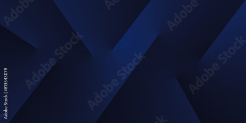 Abstract blue background with lines. Dark blue color abstract modern luxury background for design. Geometric Triangle motion Background illustrator pattern style. 