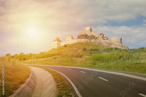 The top of the hill, on a basalt massif, dominating the upper city, built as a fortress and refuge