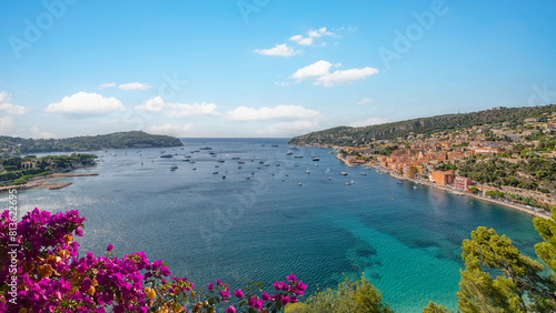 Villefranche-Sur-Mer Village on the French Riviera