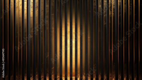 Art deco style black and gold colored background. Artdeco wallpaper. 