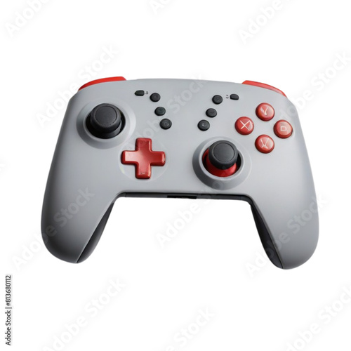 video game controller on Isolated transparent background png. generated with AI