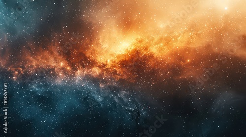 wallpaper with abstract background of outer space planet and universe concept
