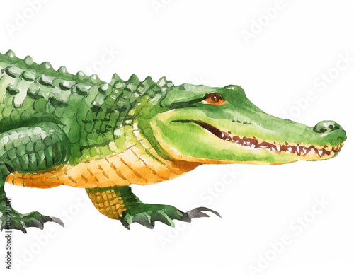 Krokodyl ilustracja