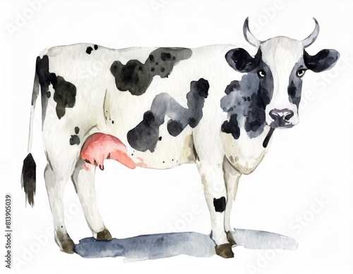 Krowa w łatki ilustracja