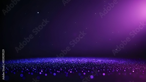 Purple and black background with lots of dots