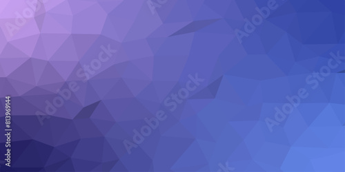 Rainbow vector polygon abstract background. Colorful shining triangular template. Geometric background in Origami style with gradient. Trendy Low poly polygonal banner template.