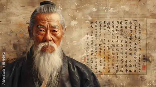 Visualize the contemporary relevance of Confucianism with its enduring wisdom and ethical insights informing personal conduct social relations and leadership practices in modern contexts.
