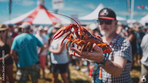The Nova Scotia Seafood Festival in Halifax Canada showcasing the best of the region��s seafood with cooking demonstrations taste testing and live music promoting the maritime heritage and culinary sk