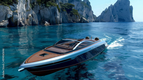 High-end speedboat from the Italian boatbuilder, Rio Yachts.