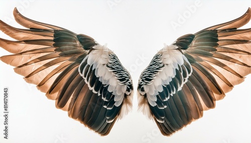 wings isolated with white background