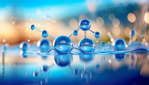 Water Molecule Models in Cluster