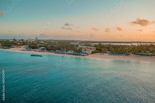 Grand Turk, Turks and Caicos during a Caribbean cruise - View from room