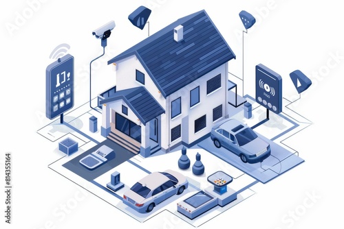 Implement elderly safety features in smart homes, focusing on lens hood integrations and seamless connectivity.
