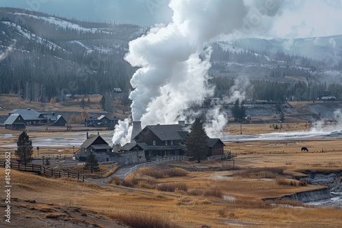 Experience the Charm of Old Faithful Inn - A Historic Hotel at the Heart of Yellowstone National