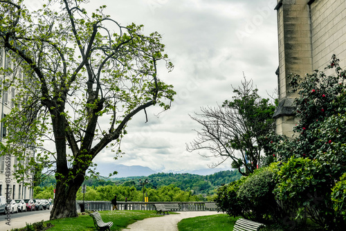 The Saint-Martin church located in the town of Pau, in the French department of Pyrénées-Atlantiques, in the Nouvelle-Aquitaine.