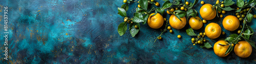 Juicy radiance: droplets glisten, capturing the sunny charm and succulent flavor of freshly squeezed oranges