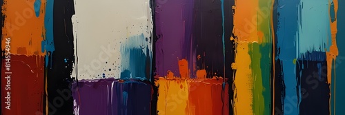 Contemporary abstract painting