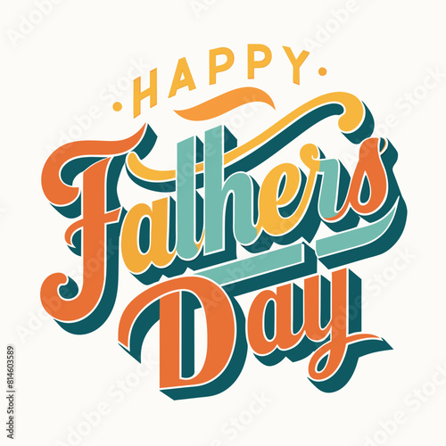Happy Father's Day t-shirt design svg vector illustration 