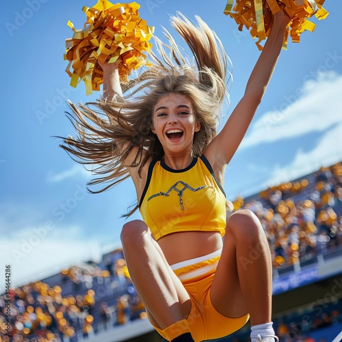 Cheerleading is a great way to stay active and have fun