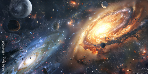 "Cosmic Wonders: The Beauty of Galaxies; Exploring the Universe: Stars and Galaxies" 