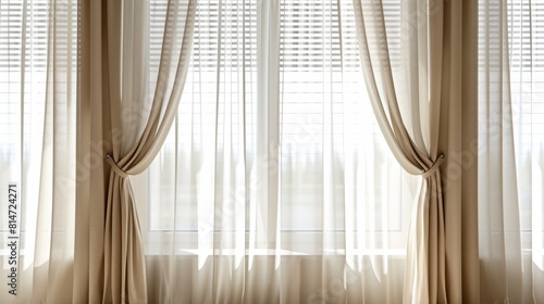 Window coverings that provide privacy and light control.
