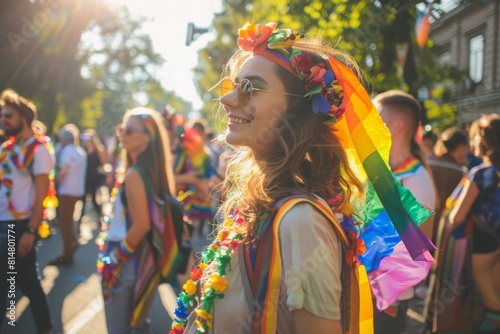 Amidst the whirlwind of excitement, the Pride celebration fostered connections and camaraderie within the crowd, as strangers became friends united by their shared pride and sense of belonging