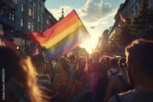 The Pride celebration on the street served as a powerful reminder of the progress and struggles of the community, a living testament to the enduring spirit of pride