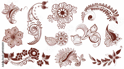 Old lace seamless pattern ornamental flowers vector image
