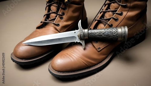 A dagger concealed within a boot a last resort fo