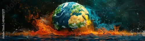 The world is on fire. Global warming is a real threat. We need to act now to save our planet.