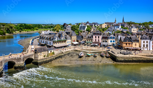 Auray town in Morbihan, Brittany, France