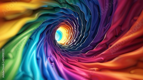Rainbow Fabric Twister