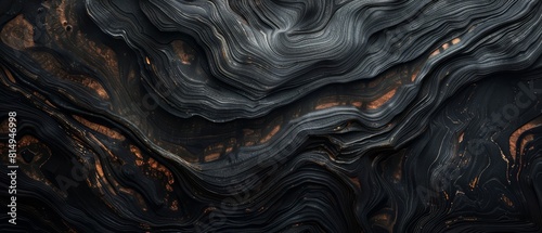 Moody and atmospheric blackwood grain texture, perfect for dramatic and luxurious backgrounds,