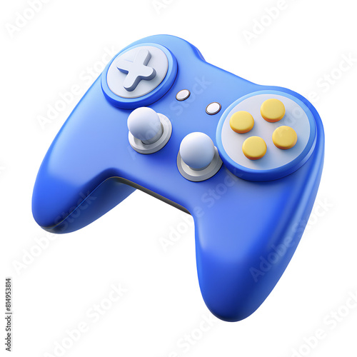 Gamepad Game controller Icon Isolated 3d render Illustration 