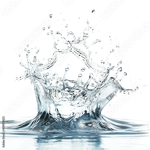  water liquid splash isolated on transparent background, PNG file , graphic design , graphic resources, 