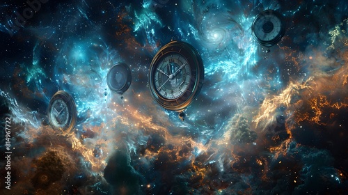 Merging Cosmic Clocks A Temporal Paradox in the Depths of Interstellar Space