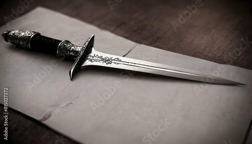 A dagger of love its edge as sharp as the passion