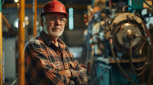 portrait of Electric Motor and Switch Assembler Repairer, who Test, repair, rebuild, and assemble electric motors, generators, and equipment hyper realistic 