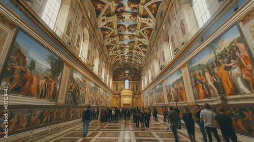 Sistine Chapel Vatican City During the Day Under t_001