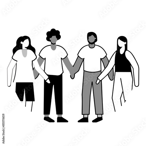 biracial, community, connection, cultural, diversity, equal, friends, identity, international, interracial, mixed race, people, society, support, unity