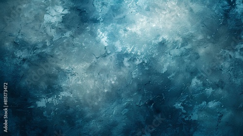 Blue and white abstract background with grunge texture.