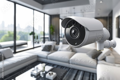 Extensive network reach in surveillance cameras is enhanced by protective modem connection, offering secure and efficient remote monitoring services in the industry.