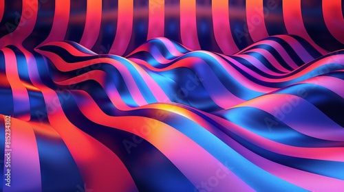 Amidst a sea of dynamic lines, striped backgrounds captivate the imagination with their bold patterns