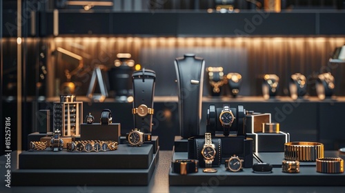 Luxury Fashion watches and accessories Display