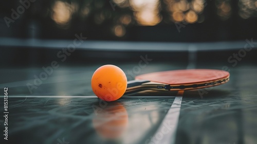 a ping pong paddle